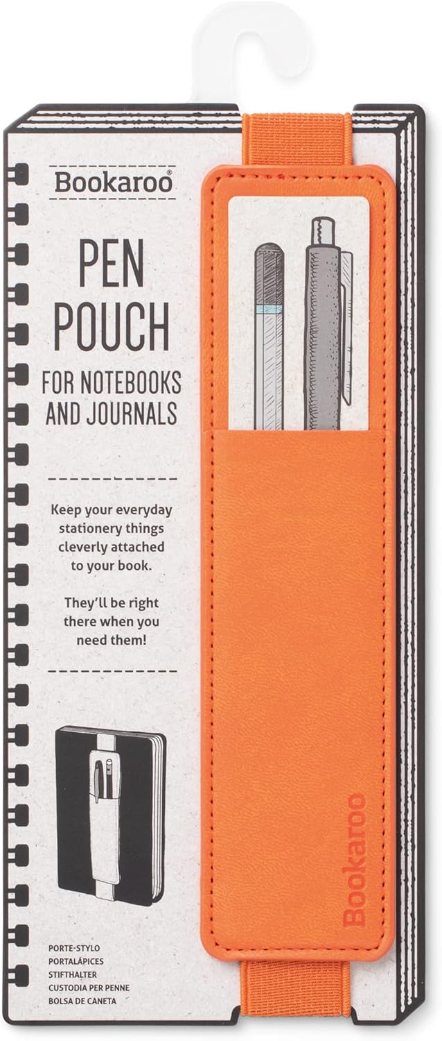 Bookaroo Pen Pouch Orange