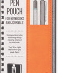 Bookaroo Pen Pouch Orange