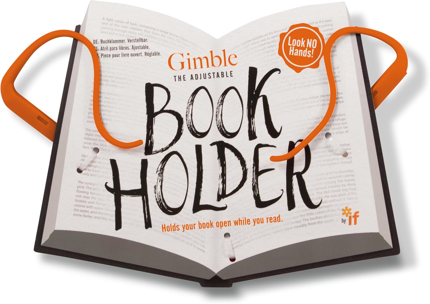Orange Gimble Bookholder | Bookazine HK