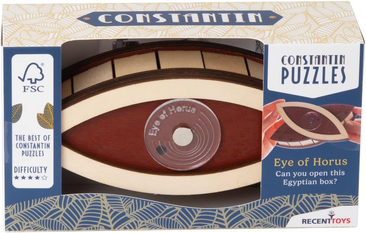 Scatola Puzzle In Legno Constantin Klik – Forma Irregolare – Made In Germany