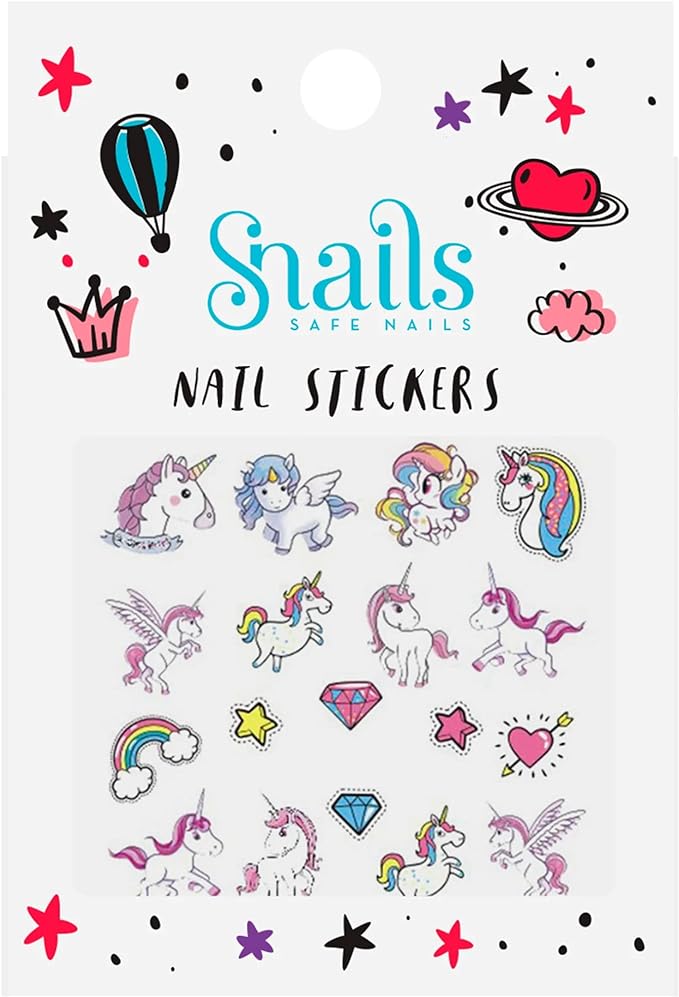 Unicorn Rainbow Nail Sticker | Bookazine HK