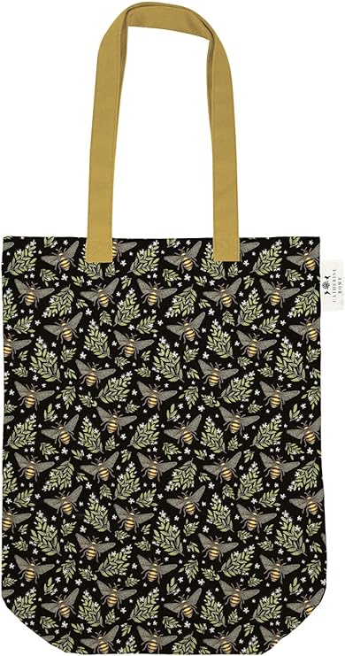 Honey Bee Pattern Tote Bag