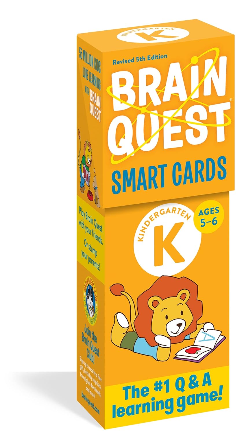 Brain Quest Kindergarten Smart Cards (5th Edition)
