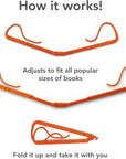 Orange Gimble Bookholder | Bookazine HK