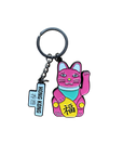 Lucky Cat Enamel Keyring | Bookazine HK
