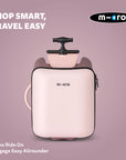 Micro Ride On Luggage Eazy Allrounder Pink