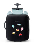 Micro Ride On Luggage Eazy Frosty Blue Limited Edition