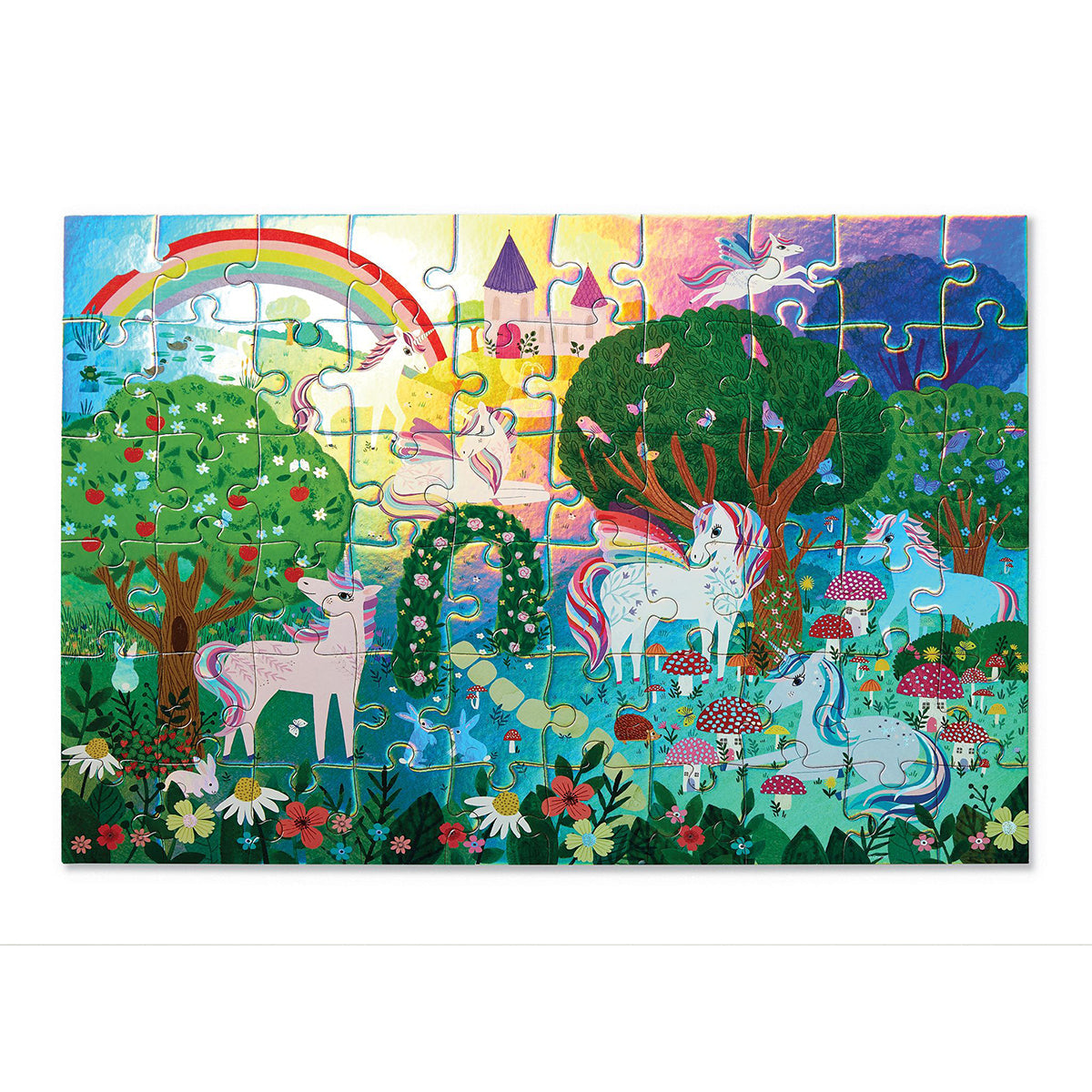 sparkling-unicorn-foil-puzzle-60pcs