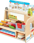 Wooden Slice And Stack Sandwich Counter | Bookazine HK