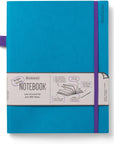 Bookaroo Bigger Things Notebook Journal Turquoise