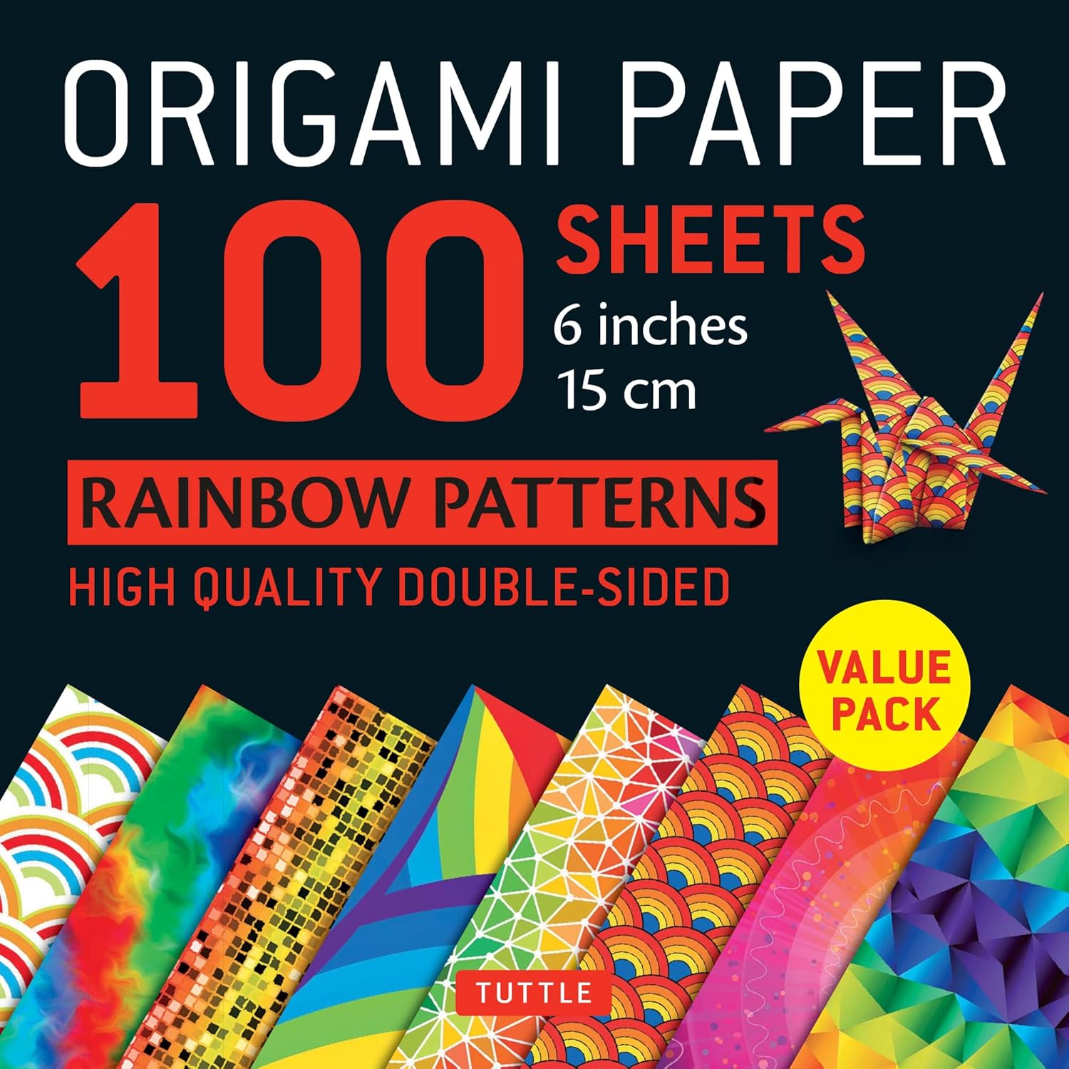 Rainbow Pattern Origami Sheets | Bookazine HK