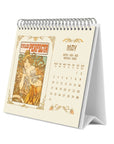 Art Nouveau 2027 Desk Calendar