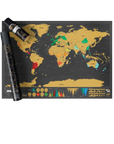 Scratch Map - Deluxe Edition
