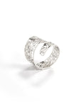 I Am Brave Wrapped Ring - Silver