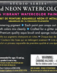 Studio Series Metallic & Neon Watercolor Paint Set