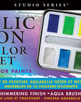 Studio Series Metallic & Neon Watercolor Paint Set