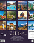 China 2027 Wall Calendar