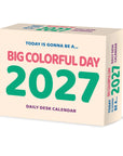 A Big Colorful Day 2027 Box Calendar