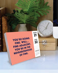 365 Passive Aggressive Days 2027 Box Calendar