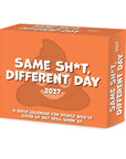 Same Sh!t Different Day 2027 Box Calendar