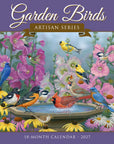 Garden Birds Artisan Series Wall Calendar