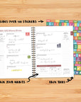 Starry Night 2027 Weekly Planner