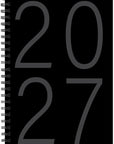 Black 2027 Weekly Planner