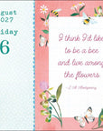 Katie Daisy 2027 Box Calendar