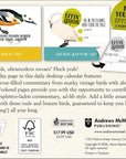 Effin' Birds 2027 Day-to-Day Calendar
