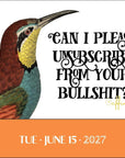 Effin' Birds 2027 Day-to-Day Calendar