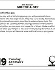 Golf Tip-A-Day 2027 Box Calendar