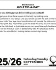 Golf Tip-A-Day 2027 Box Calendar
