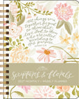 Scriptures And Florals 2027 Monthly/Weekly Planner