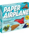 Paper Airplane Fold-a-Day 2027 Box Calendar