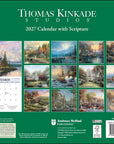 Thomas Kinkade Studios With Scripture 2027 Wall Calendar