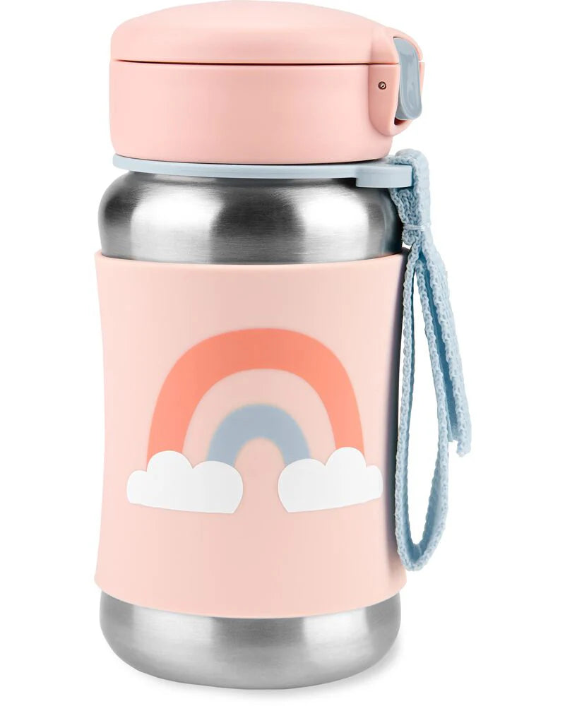 Rainbow Stainless Steel Straw Bottle | Bookazine HK