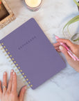Daydreams Cyber Grape Agatha Notebook