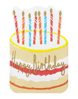 Birthday Cake Birght Shaped Napkin Pack of 20 | Bookazine HK