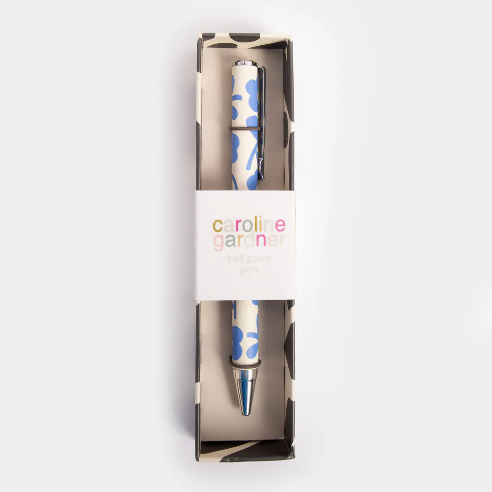 Blue Floral Boxed Pen | Bookazine HK
