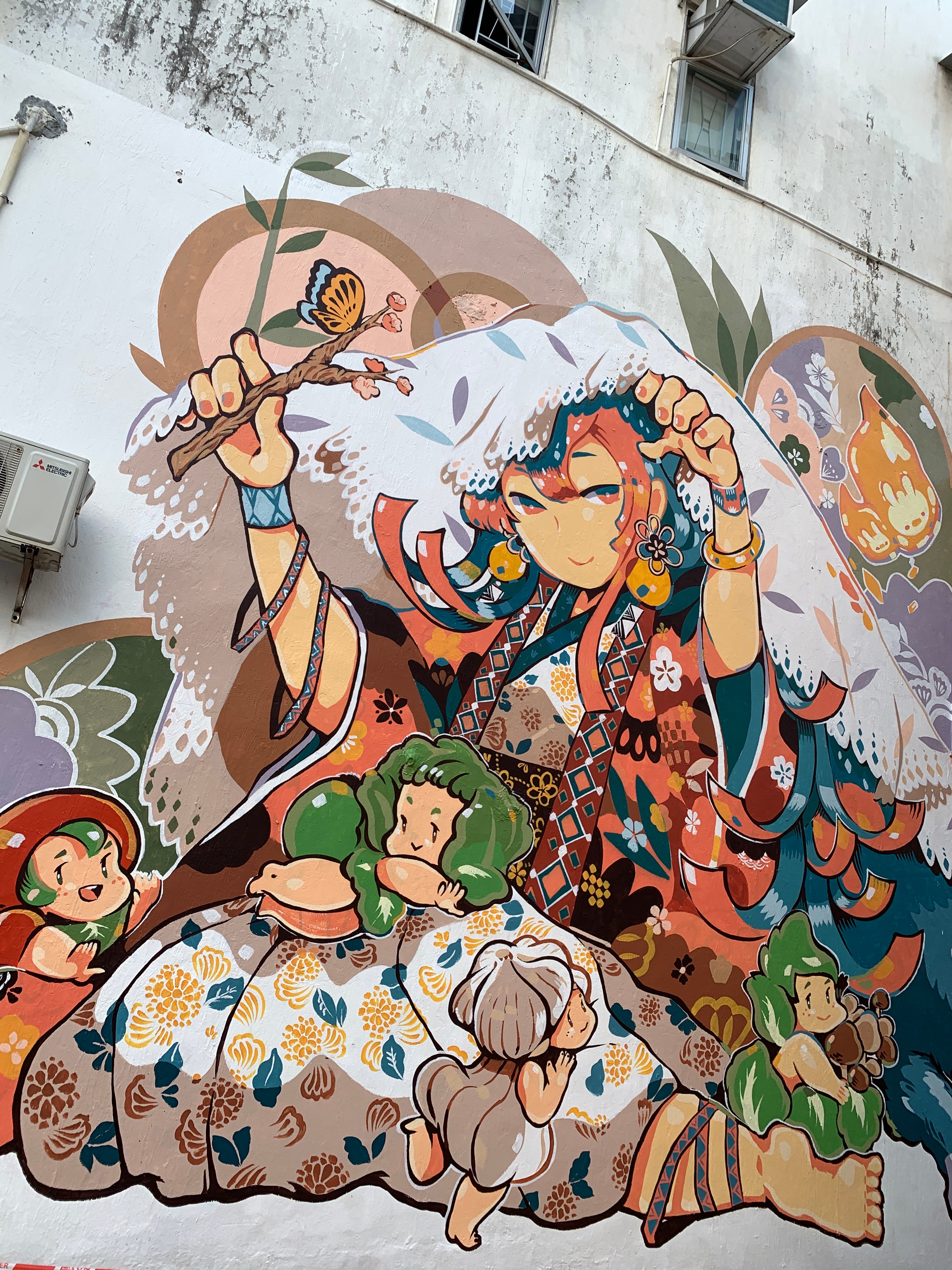 Colourful Hong Kong Street Art Stories