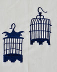 Tea Towel With Blue Birdcages | Bookazine HK