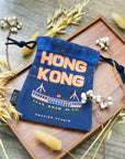 Victoria Harbour View Canvas Drawstring Bag | Bookazine HK