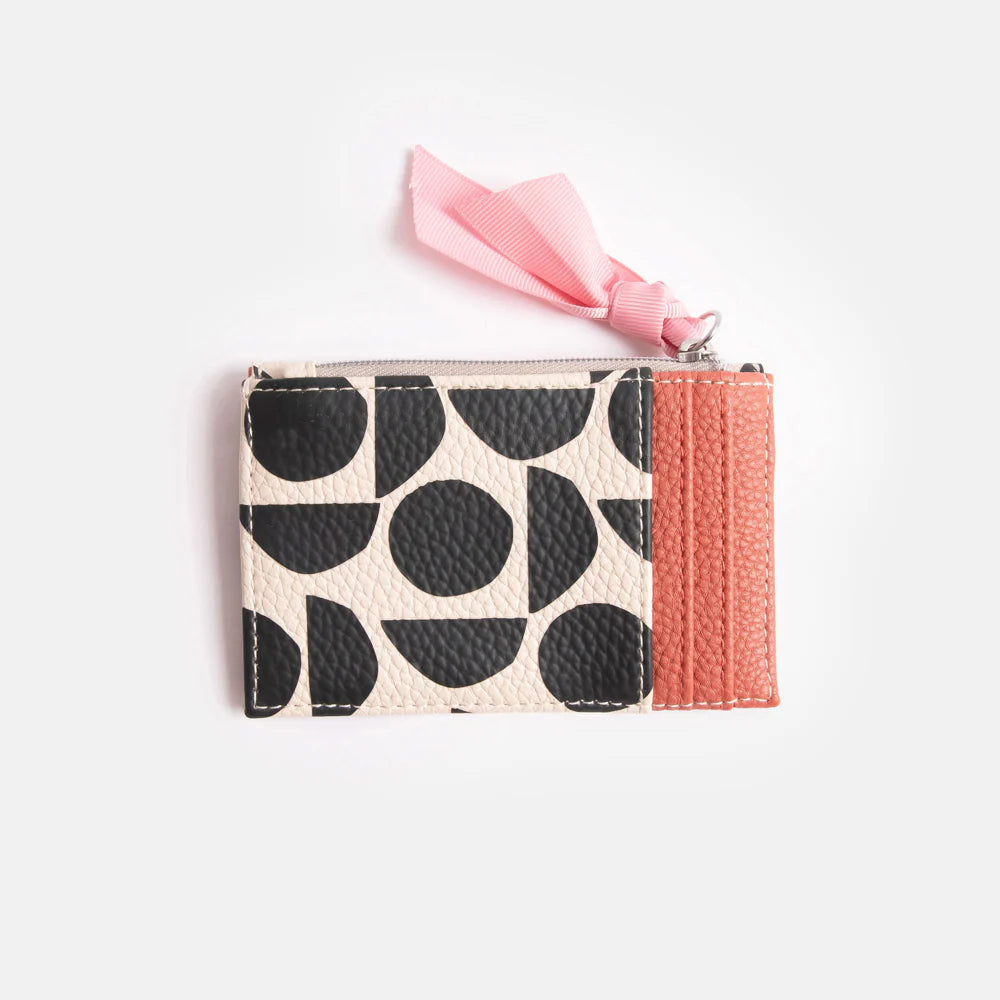Abstract Geo Card Holder Coin Purse | Bookazine HK
