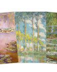 Claude Monet Set of 3 Mini Notebooks