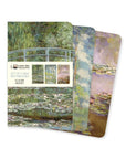 Claude Monet Set of 3 Mini Notebooks