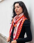 L' Horizon 852 Scarf - Red