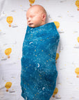 Fly Me To The Moon Organic Swaddle Set | Bookazine HK