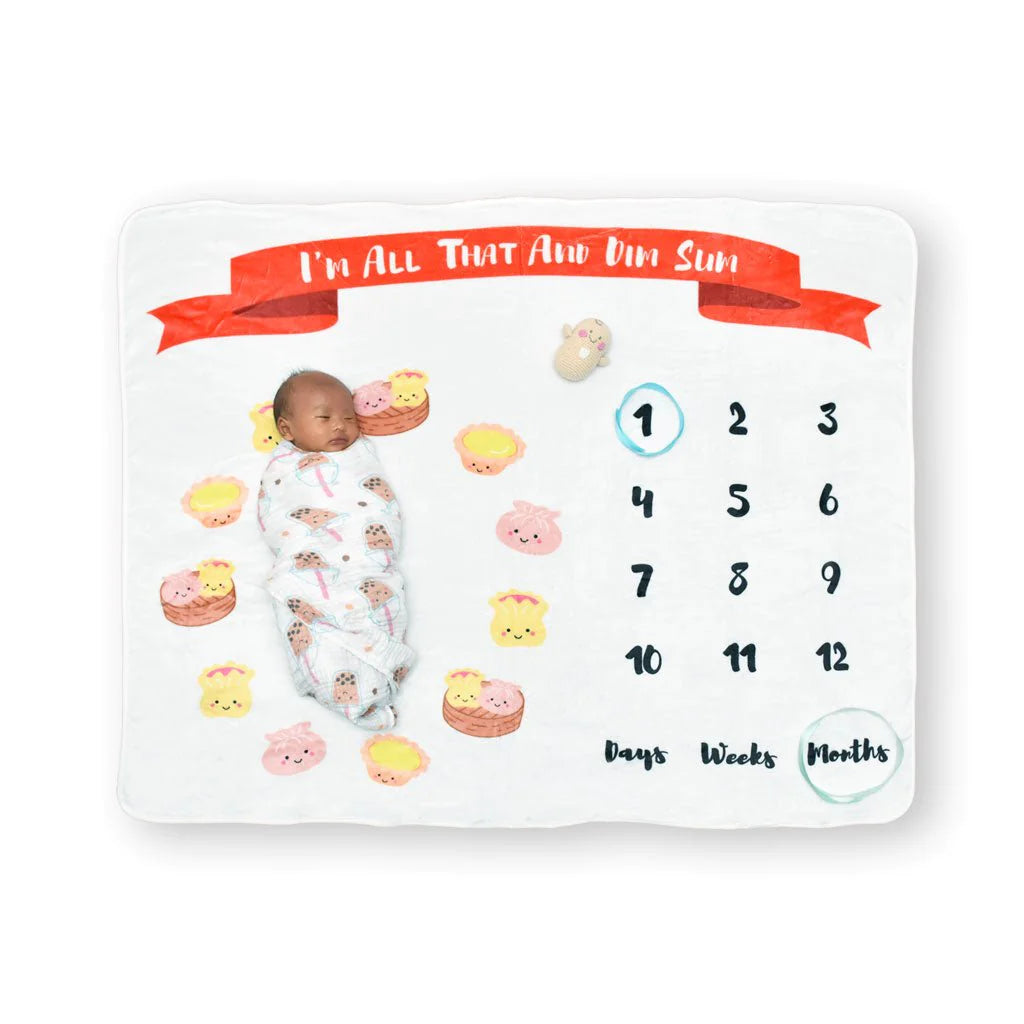 Dim Sum Milestone Blanket | Bookazine HK