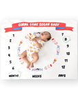 Hong Kong Snacks Milestone Blanket | Bookazine HK
