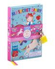 Floss_RockRainbowFairyMyScentedSecretDiary_StrawberryScentwithStickerSheet_PadlockandKey_KidsActivitybook